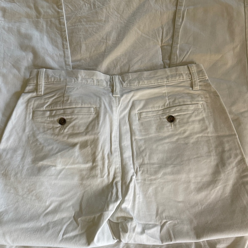 14th & Union Men's Cream Chinos - Picture 5 of 7